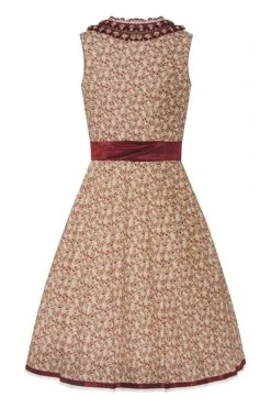 Modegeschäft -Modegeschäft moser mini dirndl 55cm braun dunkelrot alice 006514 2 1200x1200