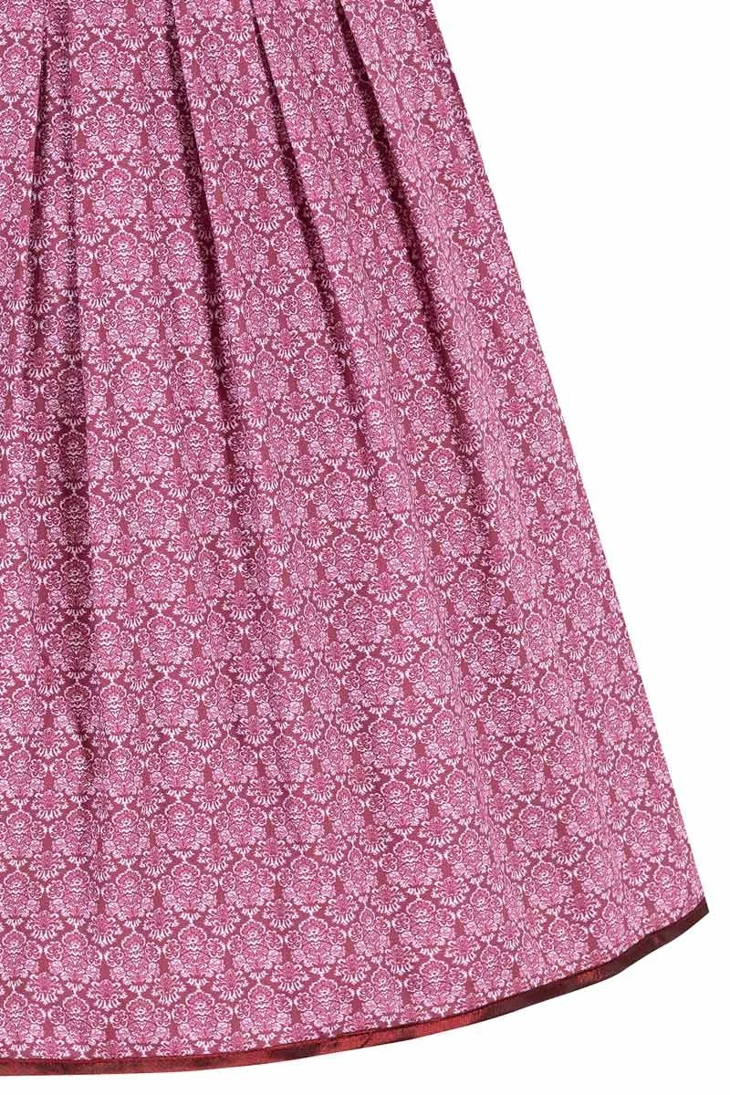 Mini Dirndl 55 Cm Dunkelrot Gemustert Viktoria 010218 6 Mini Dirndl 55 Cm Dunkelrot Gemustert Viktoria 010218 – Bild 6