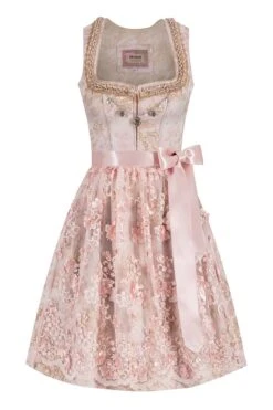 Mini Dirndl 60 Cm Altrosa Isabelle 015709