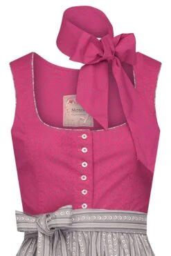 Mini Dirndl 60 Cm Beere Grau Inkl. Schal Clara 007859 -Modegeschäft moser mini dirndl 60cm beere grau inkl schal clara 007859 3 1200x1200