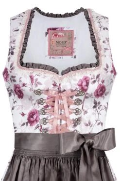 Mini Dirndl 60 Cm Creme Geblümt Grau Noemie 007305 -Modegeschäft moser mini dirndl 60cm creme gebluemt grau noemie 007305 2 1200x1200