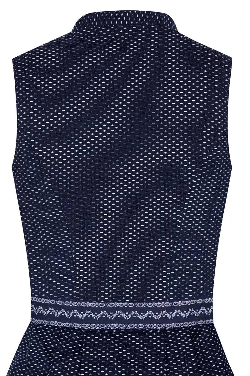 Mini Dirndl 60 Cm Dunkelblau Gemustert Greta 010180 4 Mini Dirndl 60 Cm Dunkelblau Gemustert Greta 010180 – Bild 4