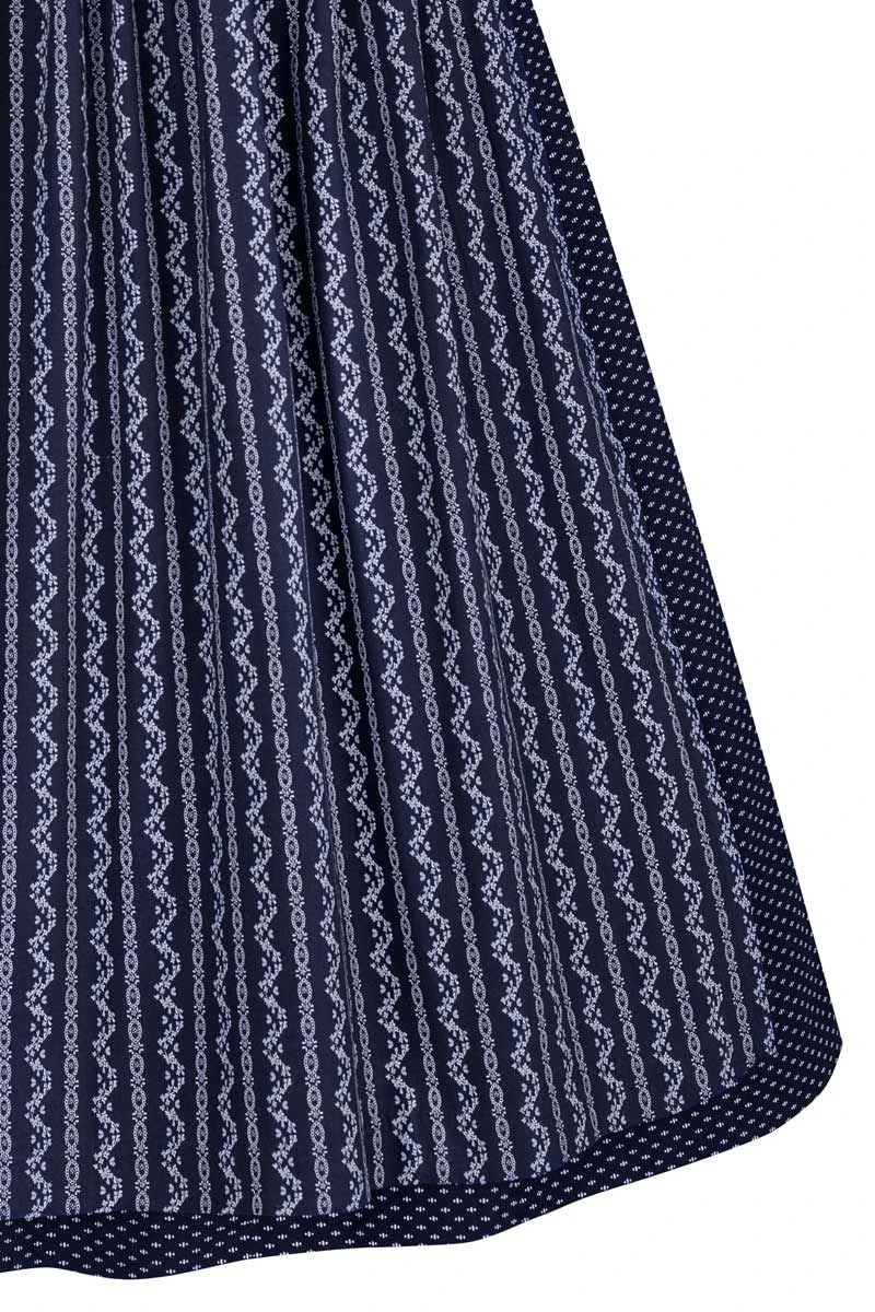 Mini Dirndl 60 Cm Dunkelblau Gemustert Greta 010180 5 Mini Dirndl 60 Cm Dunkelblau Gemustert Greta 010180 – Bild 5