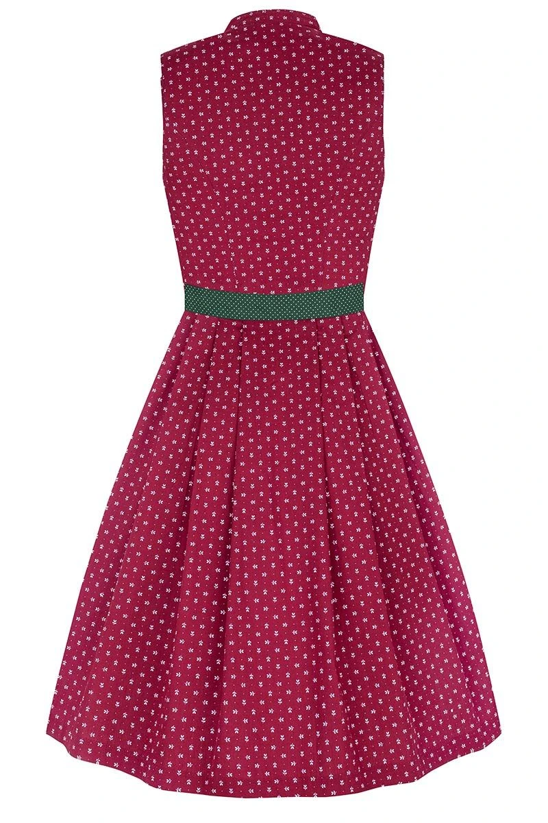 Mini Dirndl 60 Cm Rot Grün Gemustert Greta 010178 3 Mini Dirndl 60 Cm Rot Grün Gemustert Greta 010178 – Bild 3