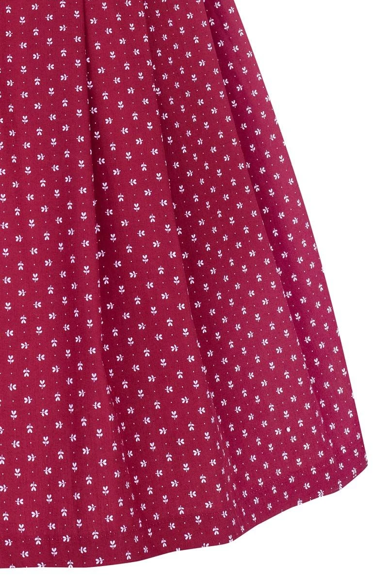 Mini Dirndl 60 Cm Rot Grün Gemustert Greta 010178 6 Mini Dirndl 60 Cm Rot Grün Gemustert Greta 010178 – Bild 6