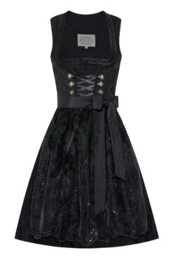 Mini Dirndl 60 Cm Schwarz Noe 015587