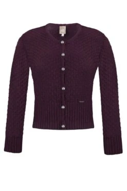 Trachten Strickjacke Beere Marlene 003185