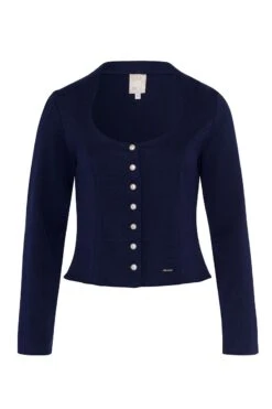 Trachten Strickjacke Dunkelblau Melina 002774