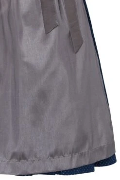 Dirndl Lang 80cm Dunkelblau Gemustert Silber Anneliese 003667 -Modegeschäft moser trachten dirndl lang 80er dunkelblau gemustert silber anneliese 003667 4 1200x1200