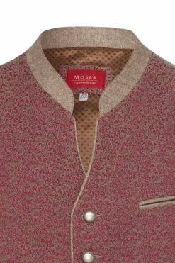 Trachtenweste Beere Taupe Gemustert Vincenz 004417 5 Trachtenweste Beere Taupe Gemustert Vincenz 004417 -Modegeschäft moser trachten herren trachtenweste beere taupe gemustert vincenz 004417 3 1200x1200