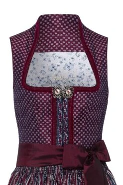 Midi Dirndl 70cm Aubergine Blau Aurelia 003266 -Modegeschäft moser trachten mididirndl 70er aubergine blau aurelia 003266 3 1200x1200
