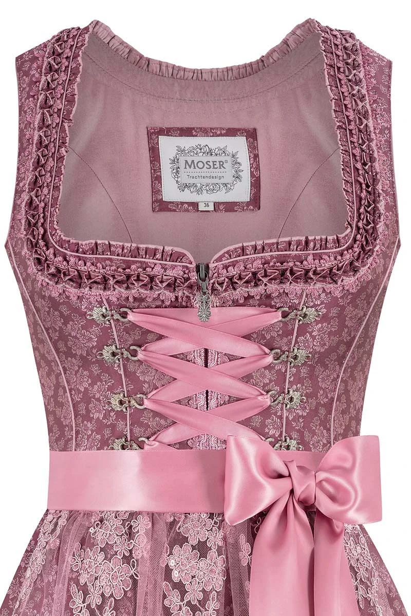 Mini Dirndl 60 Cm Beere Geblümt Tamina 013940 2 Mini Dirndl 60 Cm Beere Geblümt Tamina 013940 – Bild 2