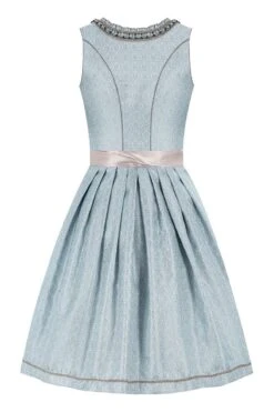 Mini Dirndl 60 Cm Hellblau Taupe Tiara 012085 -Modegeschäft moser trachten mini dirndl 60cm blau taupe tiara 012085 3 1200x1200