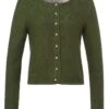 Trachten Strickjacke Oliv 008132