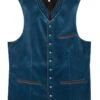 Trachtenweste Blau Adamo 005277