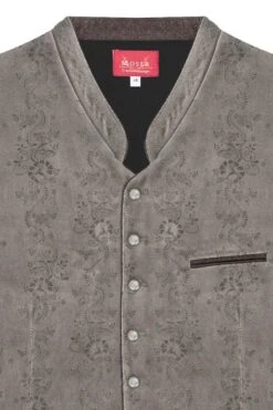 Trachtenweste Hellgrau Gemustert Siggi 005276 5 Trachtenweste Hellgrau Gemustert Siggi 005276 -Modegeschäft moser trachtendesign trachtenweste hellgrau gemustert siggi 005276 3 1200x1200