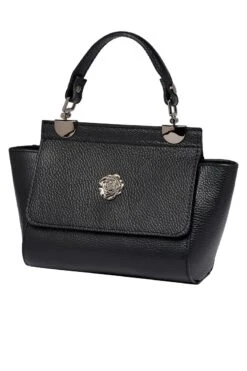 Trachtentasche Schwarz Retro Nappaleder 014984