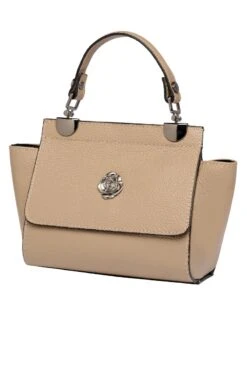 Trachtentasche Taupe Retro Nappaleder 014985
