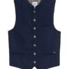 Kinder Trachtenweste Dunkelblau Loden Maxl 012217