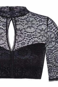 Dirndlbluse Spitze Schwarz Stretch Alina 014777 -Modegeschäft nina von c dirndlbluse spitze schwarz stretch alina 014777 2 1200x1200