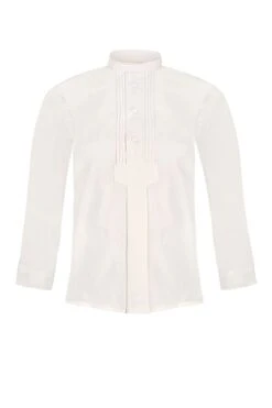 Kinder Trachtenhemd Langarm Weiß 140780