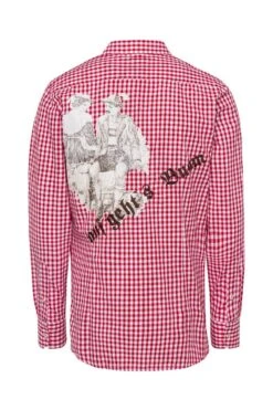 Trachtenhemd Langarm Rot Karo Bedruckt Slimfit 008546 5 Trachtenhemd Langarm Rot Karo Bedruckt Slimfit 008546 -Modegeschäft os trachten trachtenhemd langarm rot karo bedruckt slimfit 008546 3 1200x1200