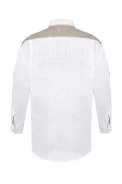 Trachtenhemd Langarm Weiß-natur Mit Applikationen 112309 -Modegeschäft os trachten trachtenhemd langarm weiss natur mit applikationen 112309 4 1200x1200