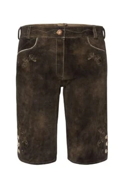 Spieth & Wensky Damen Lederhose Kurz Trüffel Tarantel 003121