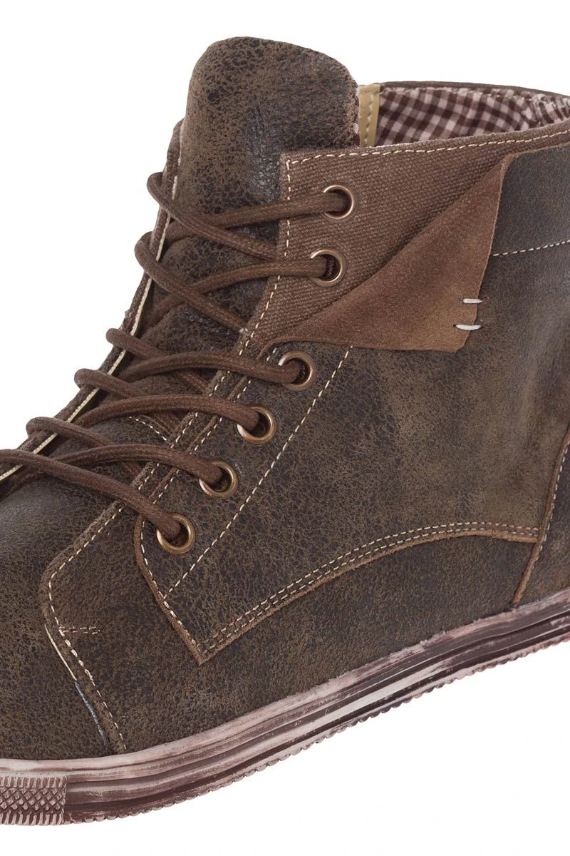 Spieth & Wensky Trachtensneaker Braun Antik Jörg 002373 2 Spieth & Wensky Trachtensneaker Braun Antik Jörg 002373 – Bild 2