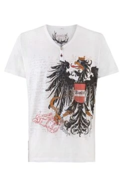Trachtenshirt Weiß Franz Austria 012549