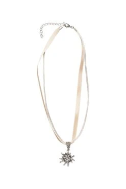 Collier Edelweiß 000141 -Modegeschäft taupe57971e45c8715 1200x1200