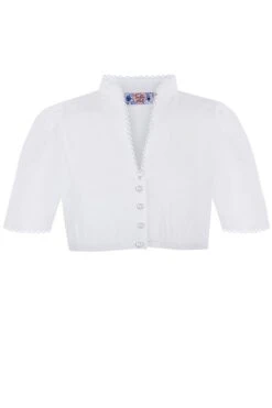 Kinder Dirndlbluse Weiß Lena 013992