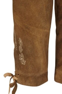 Kinder Lederhose Kniebund Hellbraun 140941 -Modegeschäft trachten rebell kinderlederhose kniebund mit h traege braun antik mich 140941 2 1200x1200