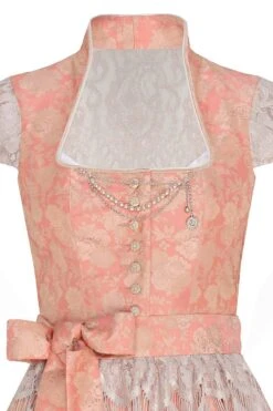 Midi Dirndl 65cm Apricot Taupe Mit Petticoat Patrizia 006276 -Modegeschäft tramontana midi dirndl 65er apricot taupe patrizia 006276 3 1200x1200