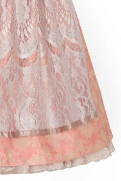 Midi Dirndl 65cm Apricot Taupe Mit Petticoat Patrizia 006276 -Modegeschäft tramontana midi dirndl 65er apricot taupe patrizia 006276 5 1200x1200