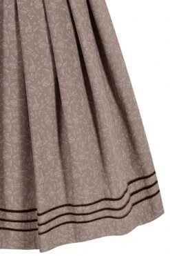 Midi Dirndl 70 Cm Braun Taupe Brenda 011664 -Modegeschäft tramontana midi dirndl 70cm braun taupe brenda 011664 6 1200x1200
