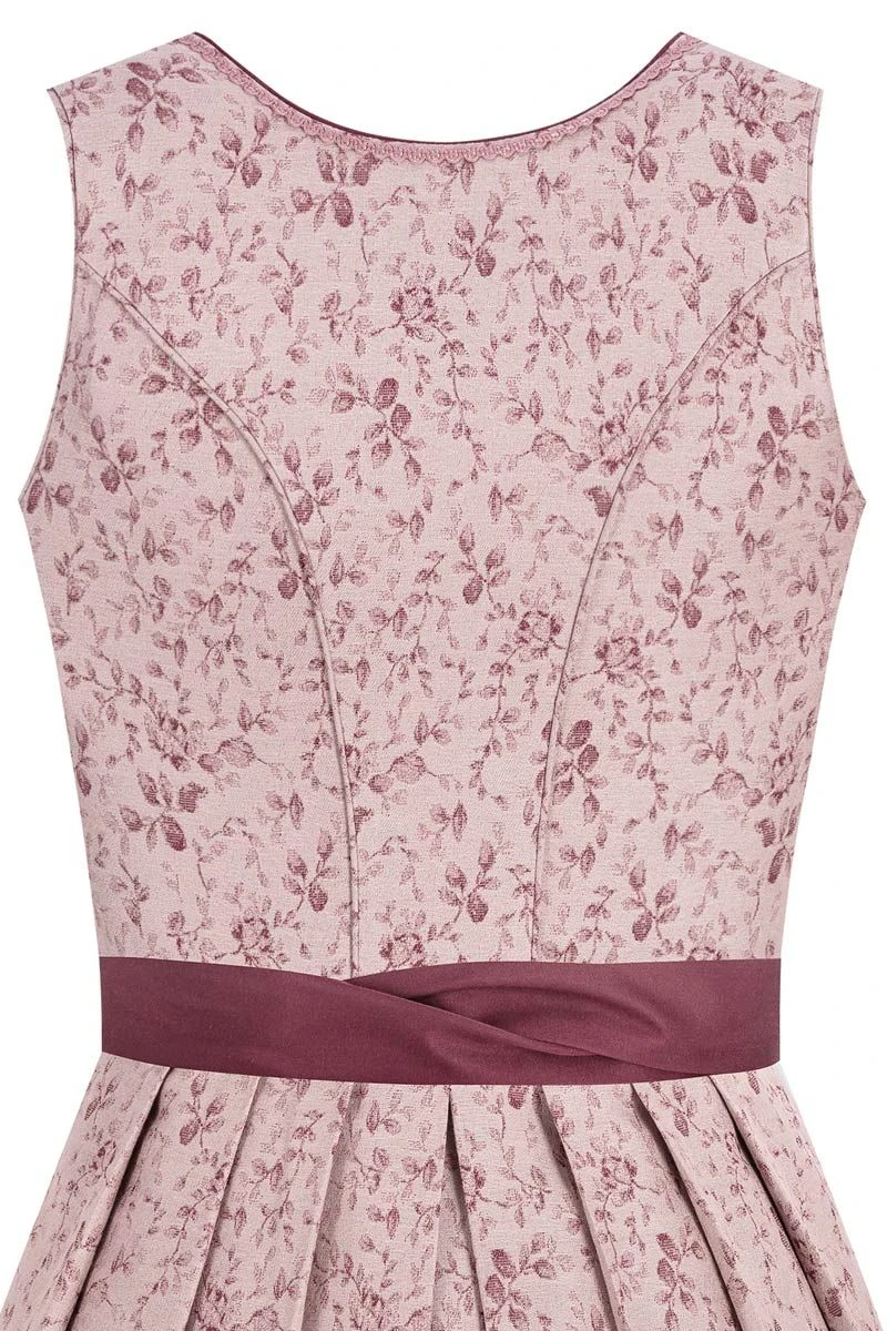 Midi Dirndl 70 Cm Altrosa Rosenholz Xenia 014397 4 Midi Dirndl 70 Cm Altrosa Rosenholz Xenia 014397 – Bild 4