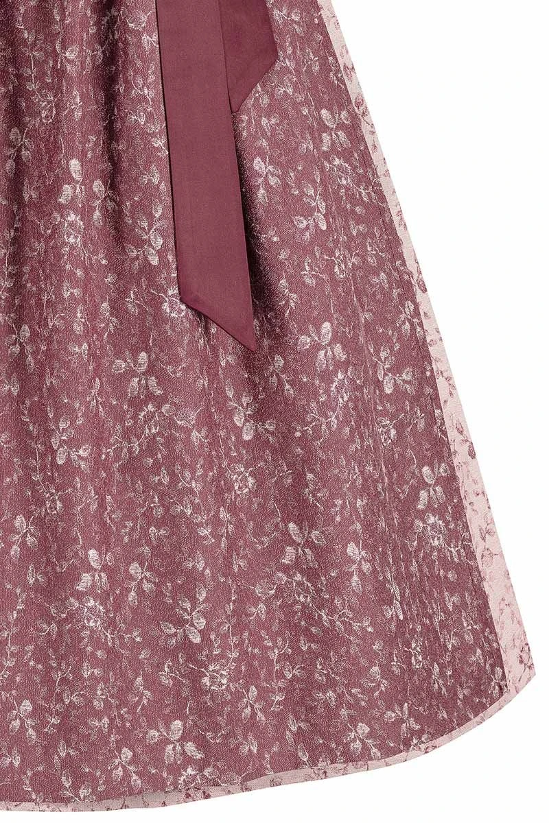 Midi Dirndl 70 Cm Altrosa Rosenholz Xenia 014397 5 Midi Dirndl 70 Cm Altrosa Rosenholz Xenia 014397 – Bild 5